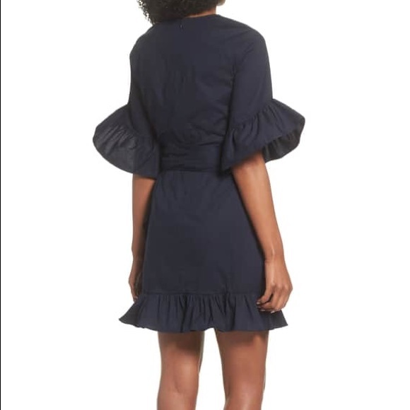 Tie waist ruffle dress - Picture 2 of 4